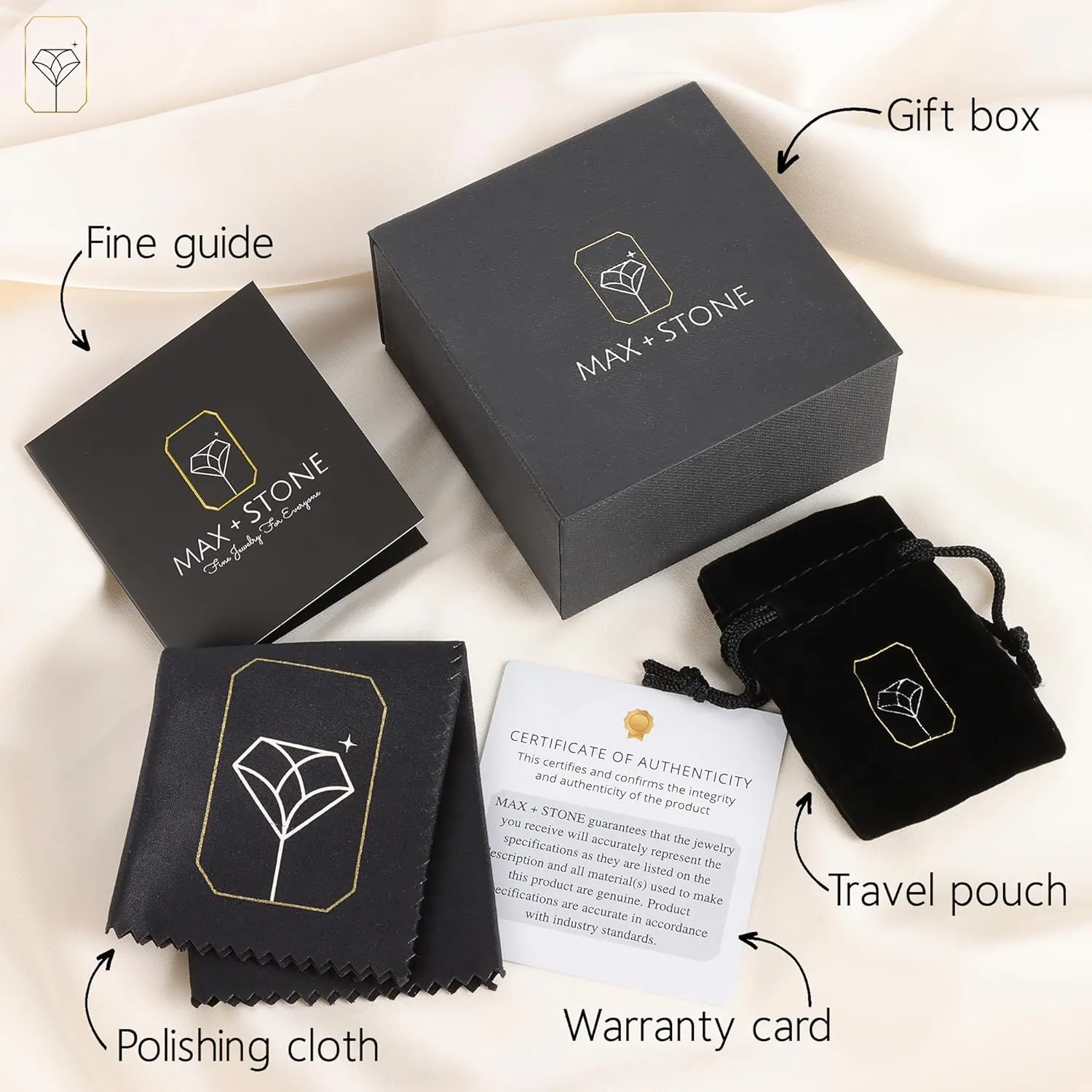 14K Gold Stud Earrings for Women | Yellow Solid Gold Flat & Full Ball Earrings with Gold Butterfly Backs | 4MM-8MM Hypoallergenic Real 14K Button Ball Studs for Women & Men by MAX   STONE