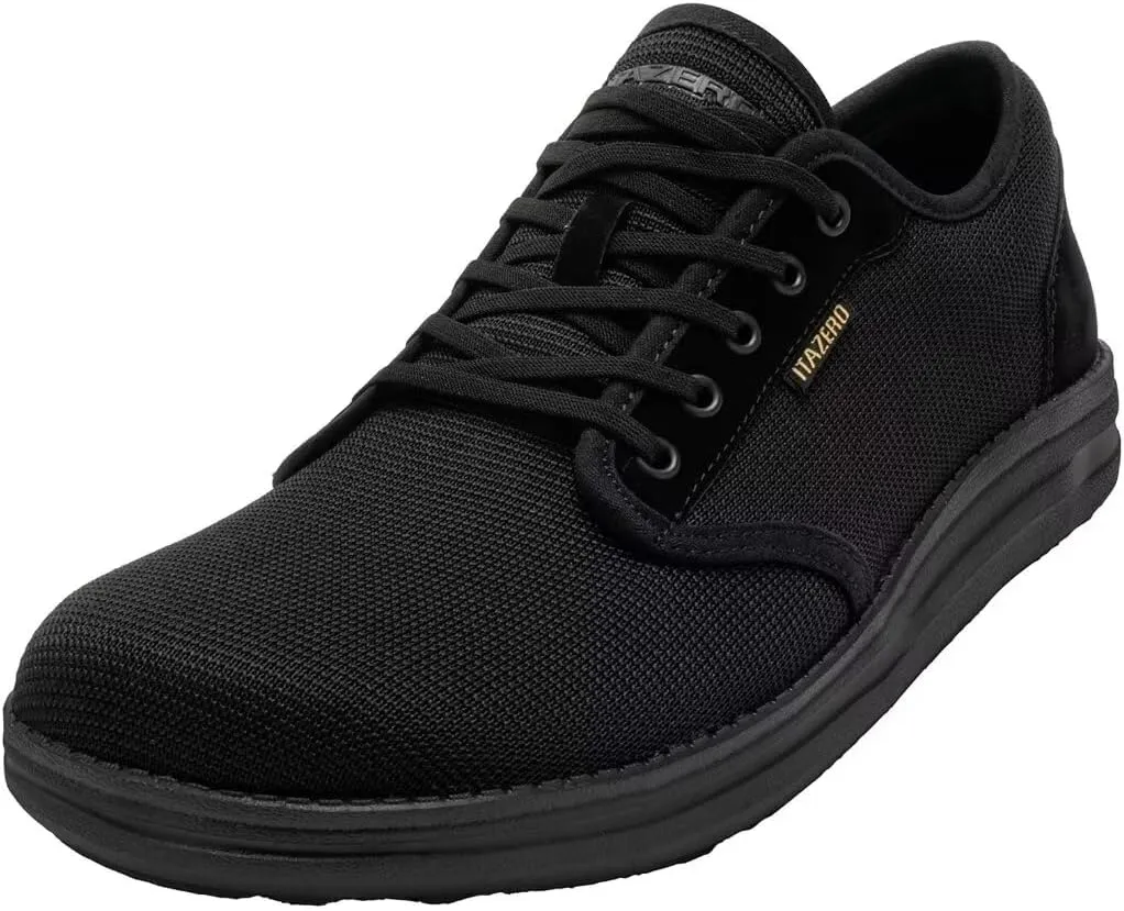 1TAZERO Wide-Shoes for Men - Toe-Box Walking Shoes with Arch Support