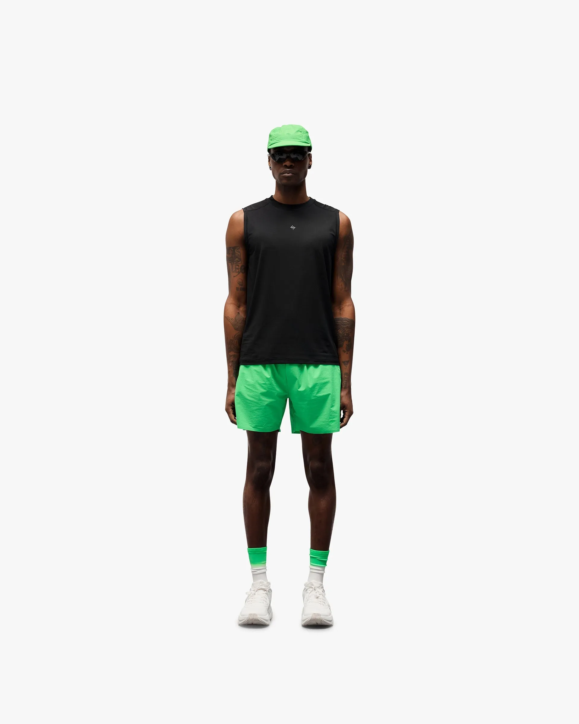 247 Training Shorts - Speed Green