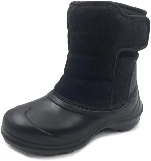 Amoji Boys Snow Boots Kid Warm Winter Boots Cold Weather Shoes Tollder Little/Big Kid