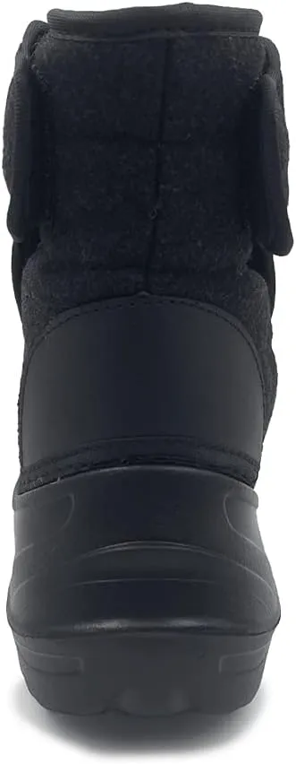 Amoji Boys Snow Boots Kid Warm Winter Boots Cold Weather Shoes Tollder Little/Big Kid