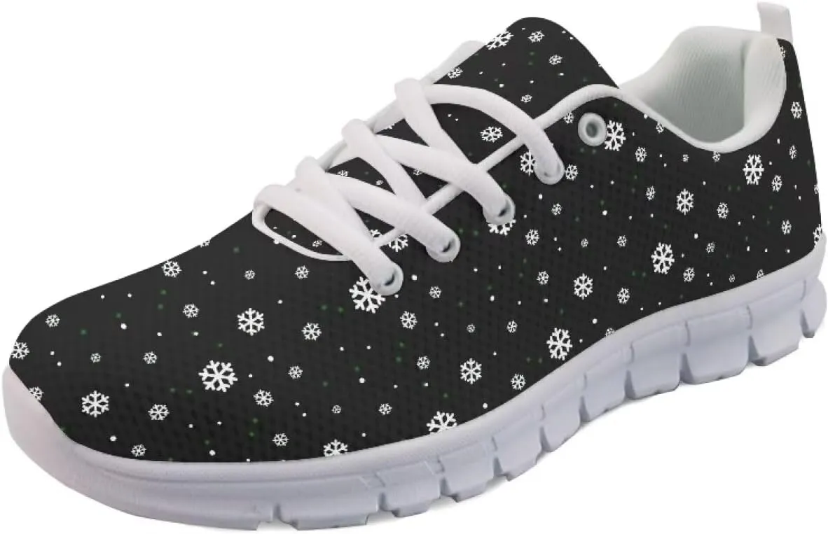 AmzPrint Women Men Workout Athletic Trainer Hiking Camping Walking Sneaker White Sole Shoes for Men Women Shoes Size 5.5-13.5