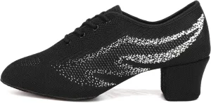 AOQUNFS Ballroom Dance Practice Shoes Women Rhythm Teaching Practice Professional Performance Dancing Shoes