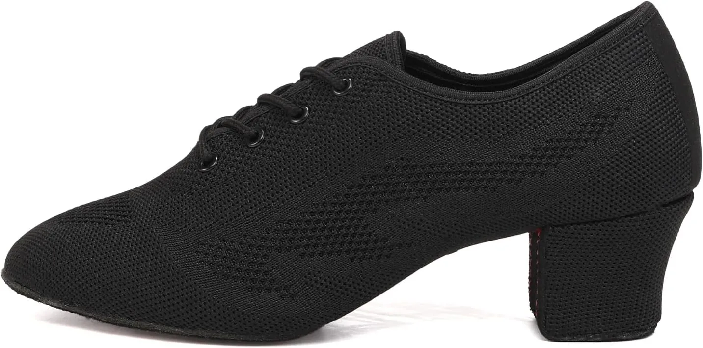AOQUNFS Ballroom Dance Practice Shoes Women Rhythm Teaching Practice Professional Performance Dancing Shoes