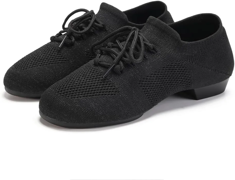 AOQUNFS Practice Dance Shoes Slip on Dance Shoes for Women Split Sole Jazz Shoes for Girl,XD-Model XD