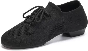 AOQUNFS Practice Dance Shoes Slip on Dance Shoes for Women Split Sole Jazz Shoes for Girl,XD-Model XD