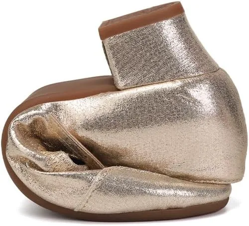 AOQUNFS Women's Latin Dance Shoes Close Toe Ballroom Salsa Performance Pratice Dancing Shoes