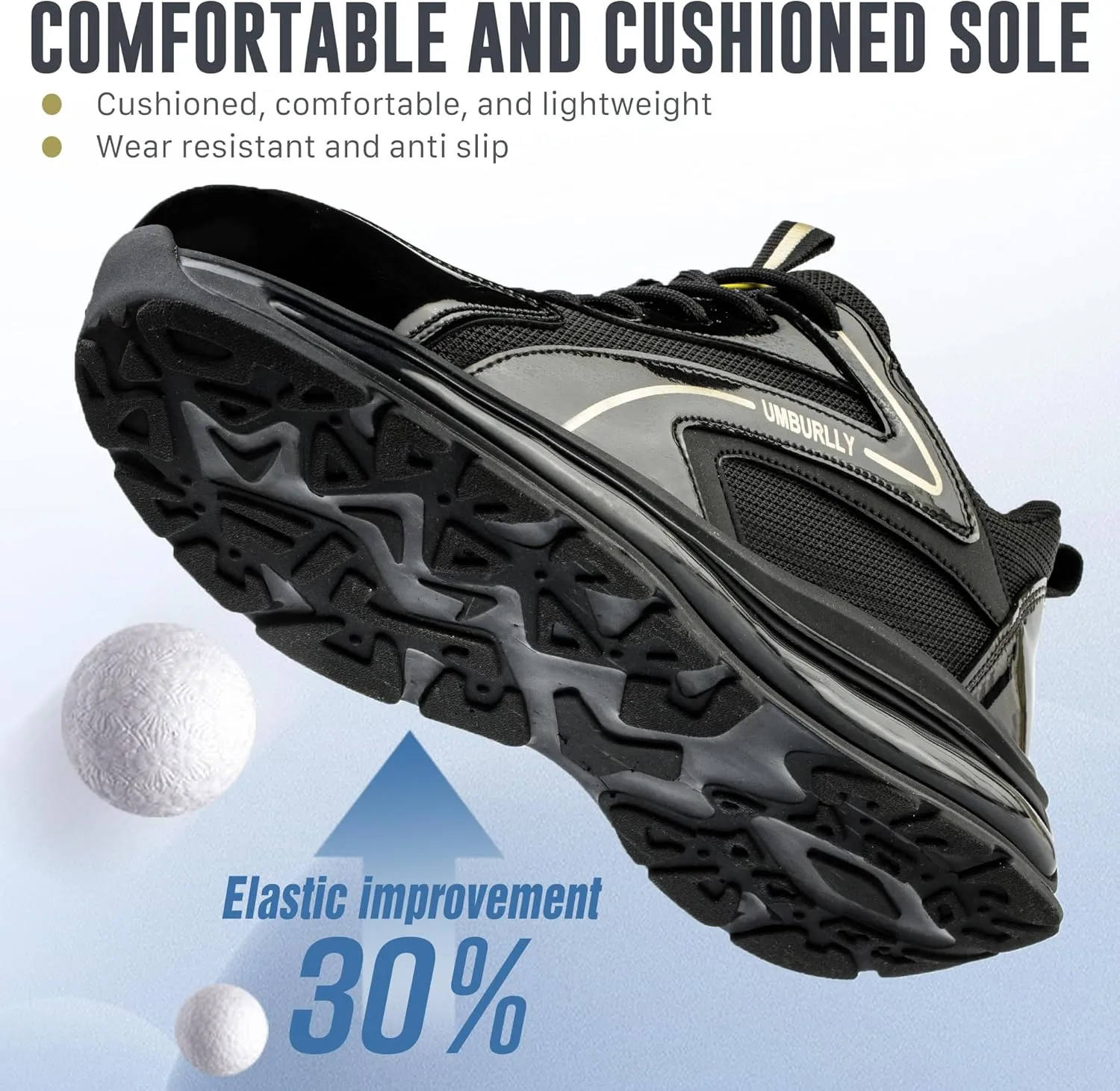 Asiman Steel Toe Shoes for Men Indestructible Work Shoes Lightweight Steel Toe Sneakers for Women Non Slip Breathable Safety Shoes Puncture Proof Composite Toe Shoes
