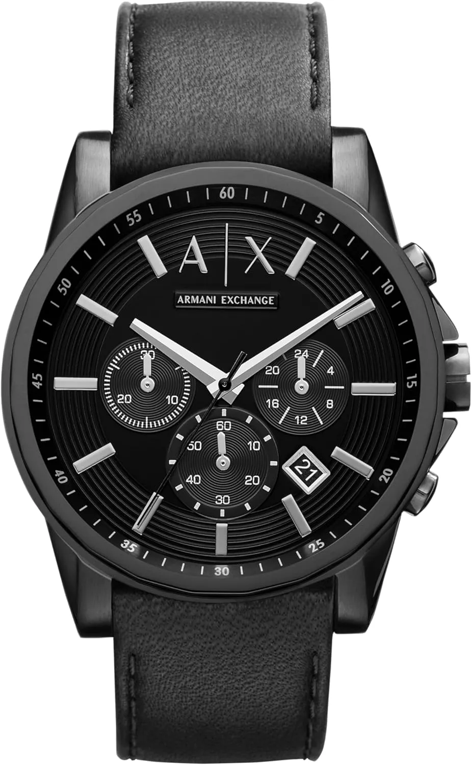 AX Armani Exchange Chronograph Watch for Men with Leather, Stainless Steel or Silicone Band