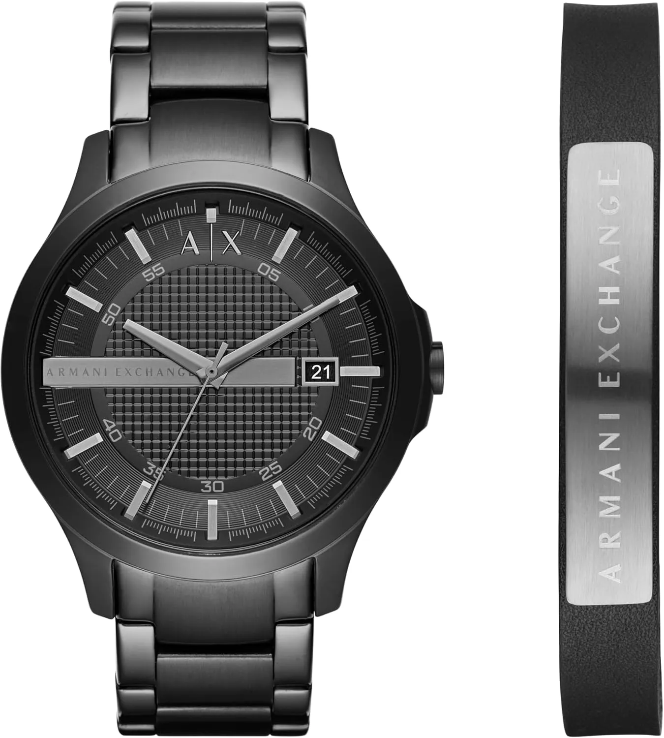 A|X Armani Exchange Chronograph Watch for Men with Stainless Steel, Silicone or Leather Band