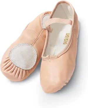Balera Leather Split-Sole Ballet Shoe for Girls & Women Perfect for Dance