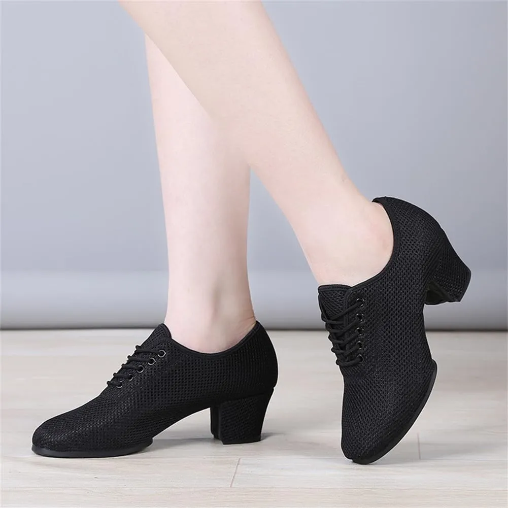 Ballroom Dance Shoes, Dancing Shoes for Ladies Female Salsa Latin Tango Practice Performance Shoes