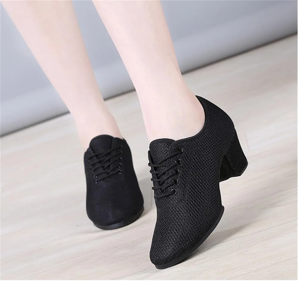 Ballroom Dance Shoes, Dancing Shoes for Ladies Female Salsa Latin Tango Practice Performance Shoes