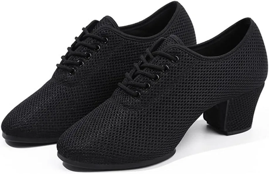 Ballroom Dance Shoes, Dancing Shoes for Ladies Female Salsa Latin Tango Practice Performance Shoes