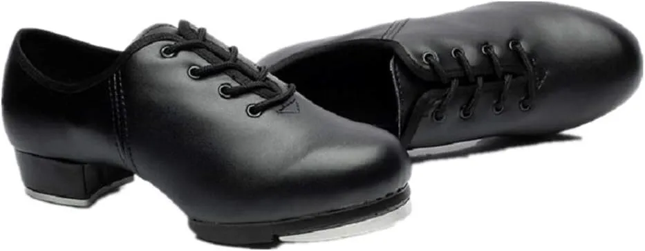 Beginner Tap Dance Shoe-Jazz Tap Dacncing Shoes for Girls,Boys(Toddler,Little Kid)