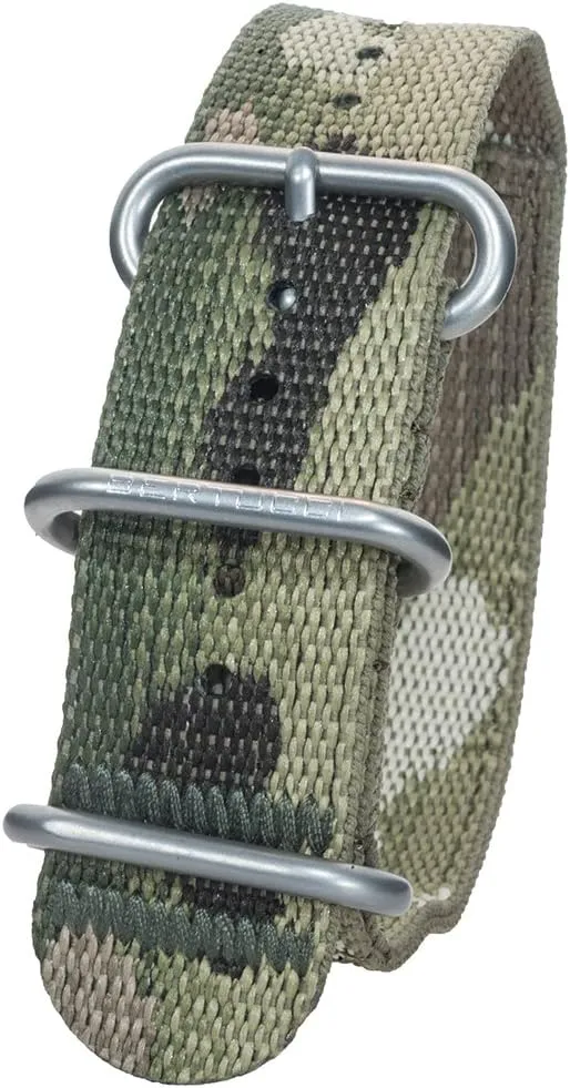 BERTUCCI DX3 B-64MC 22mm Camo 2-Ply Multicam w/Nano Nylon Watch Band