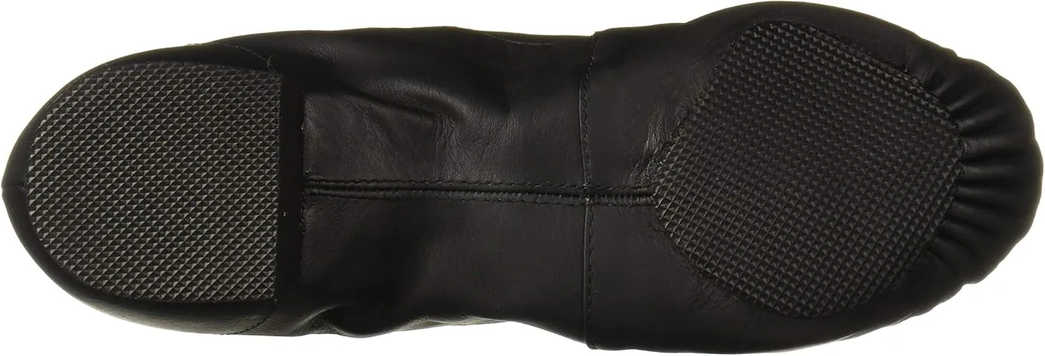 Bloch Dance Women's Elasta Bootie Leather and Elastic Split Sole Jazz Shoe