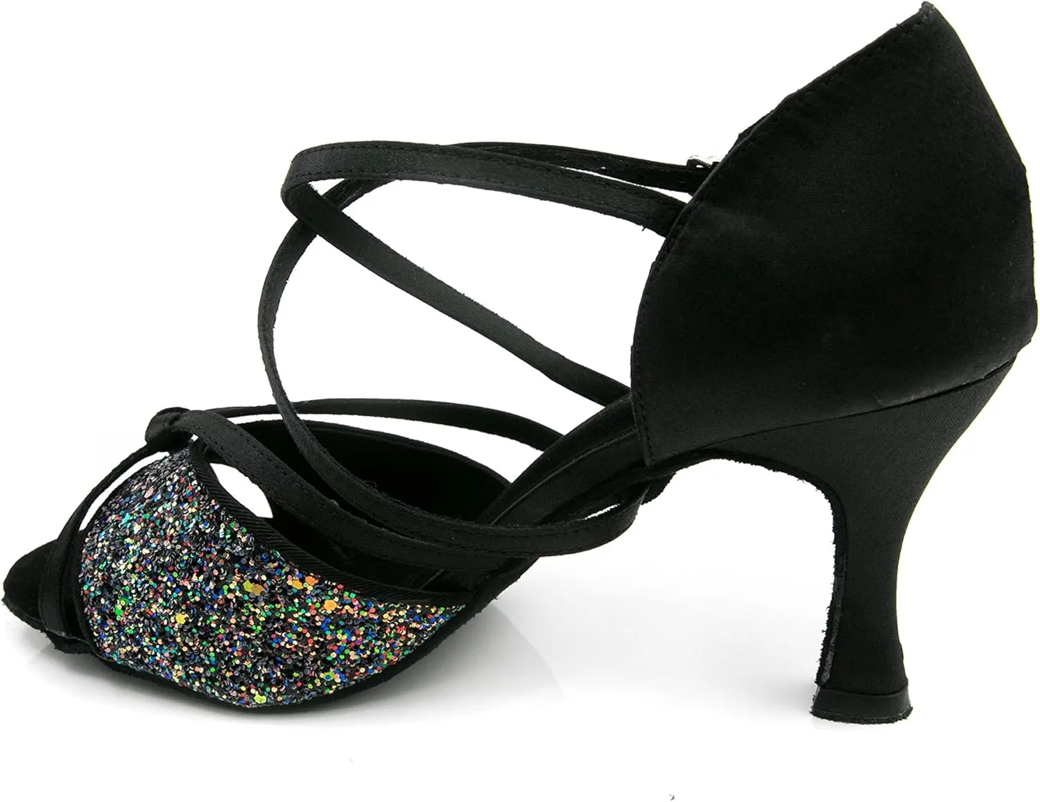 BlueBell Shoes Handmade Women's Ballroom Salsa Wedding Competition Dance Shoes Style Matilda 3.5" Heel