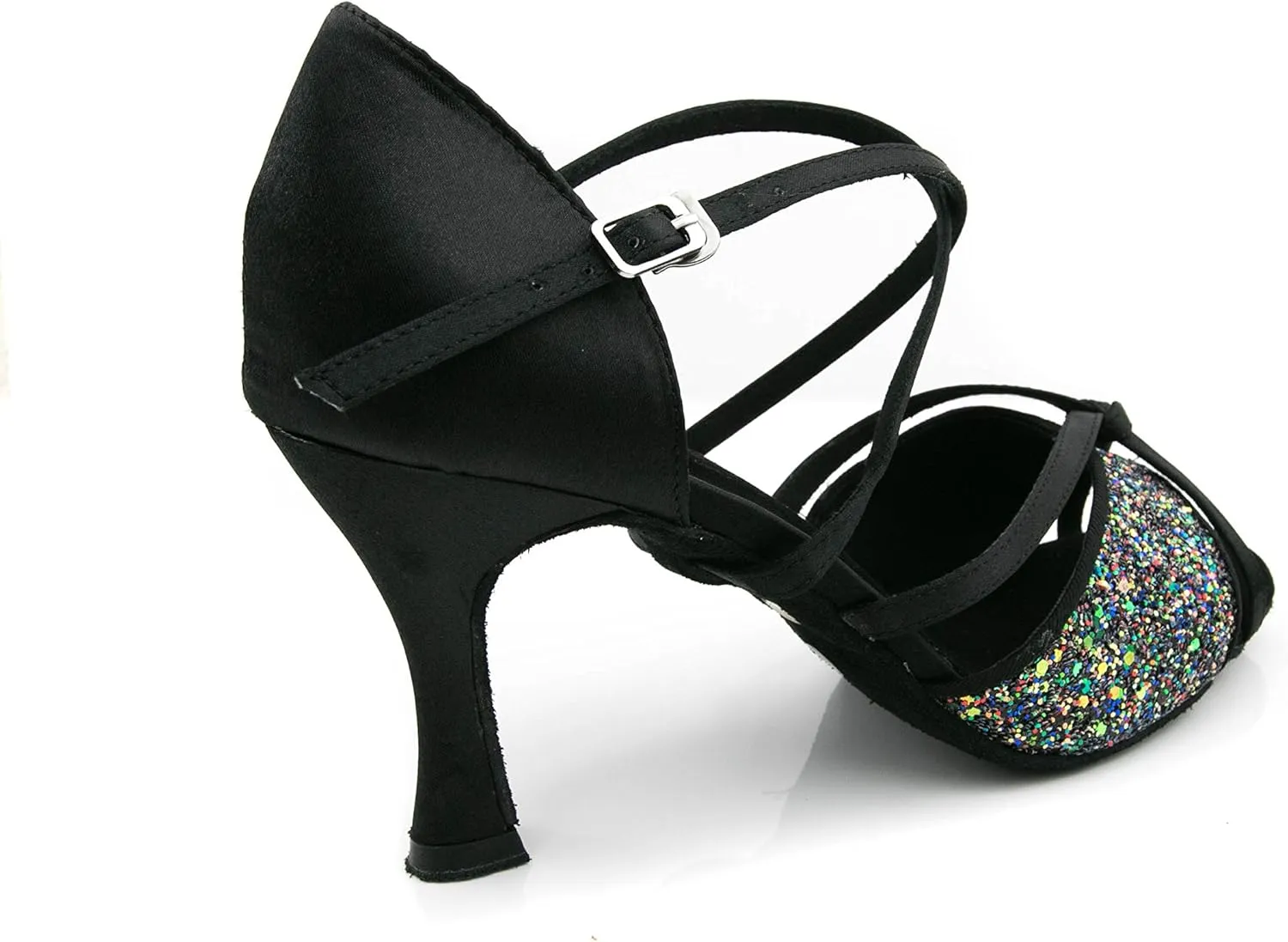 BlueBell Shoes Handmade Women's Ballroom Salsa Wedding Competition Dance Shoes Style Matilda 3.5" Heel
