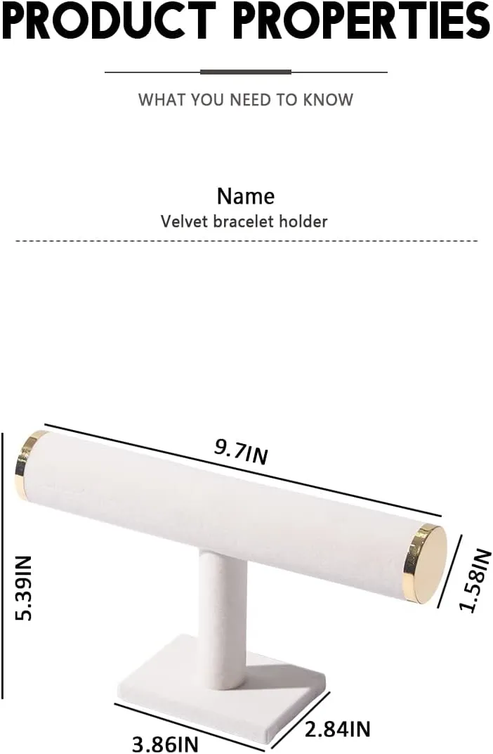 Bracelet Holder Stand,Bracelet Organizer Display for Selling,Bangle Organizer for Women,Watch Storage Holder for Men,Jewelry Business Supplies (Beige   metal lid)
