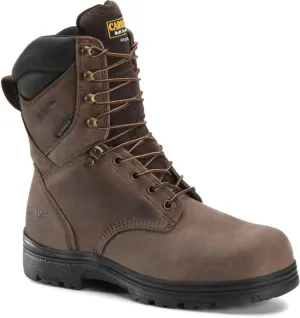 Carolina Men's CA3034 Surveyor 8" Soft Toe Insulated Waterproof Work Boot, Brown - 8.5 D