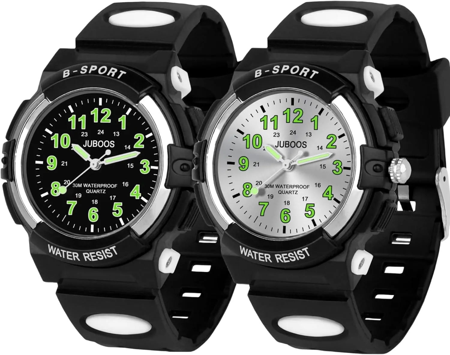 CKV Kids Watch for Boys Girls Ages 5-12, Waterproof Time Teacher Easy to Read Analog Sport Outdoor Children Watches with Soft Band for Kids Presents