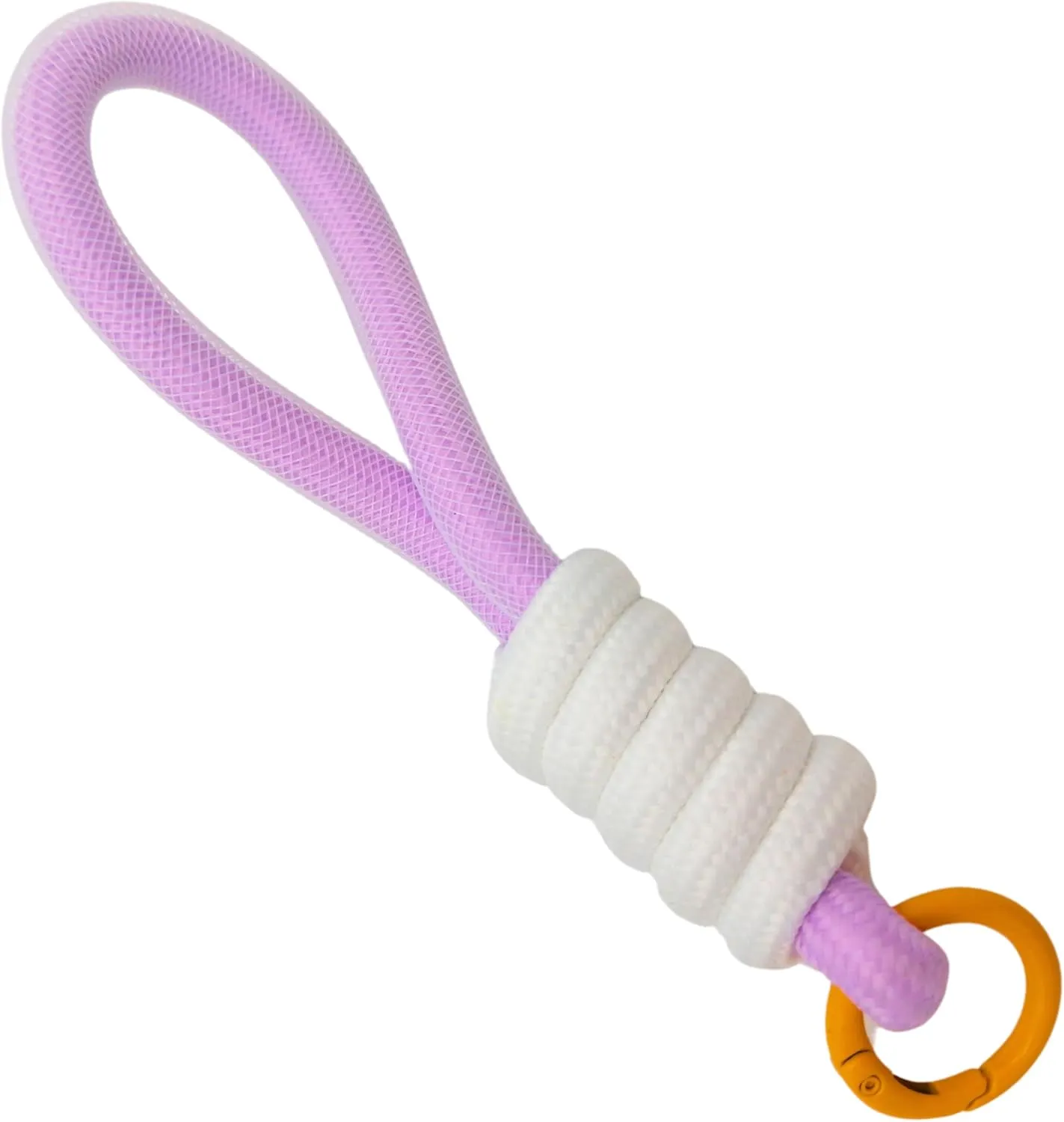 Cord Keychain Cute, Paracord Pastel Keyring, String Keychain Strap Rope, Keys Holder Gift for Women Girl Teen