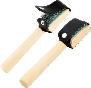 Cosmos 2 Pcs Dance Shoes Brush, Suede Soles Wire Shoes Cleaners Cleaning Brush for Dancing Shoes