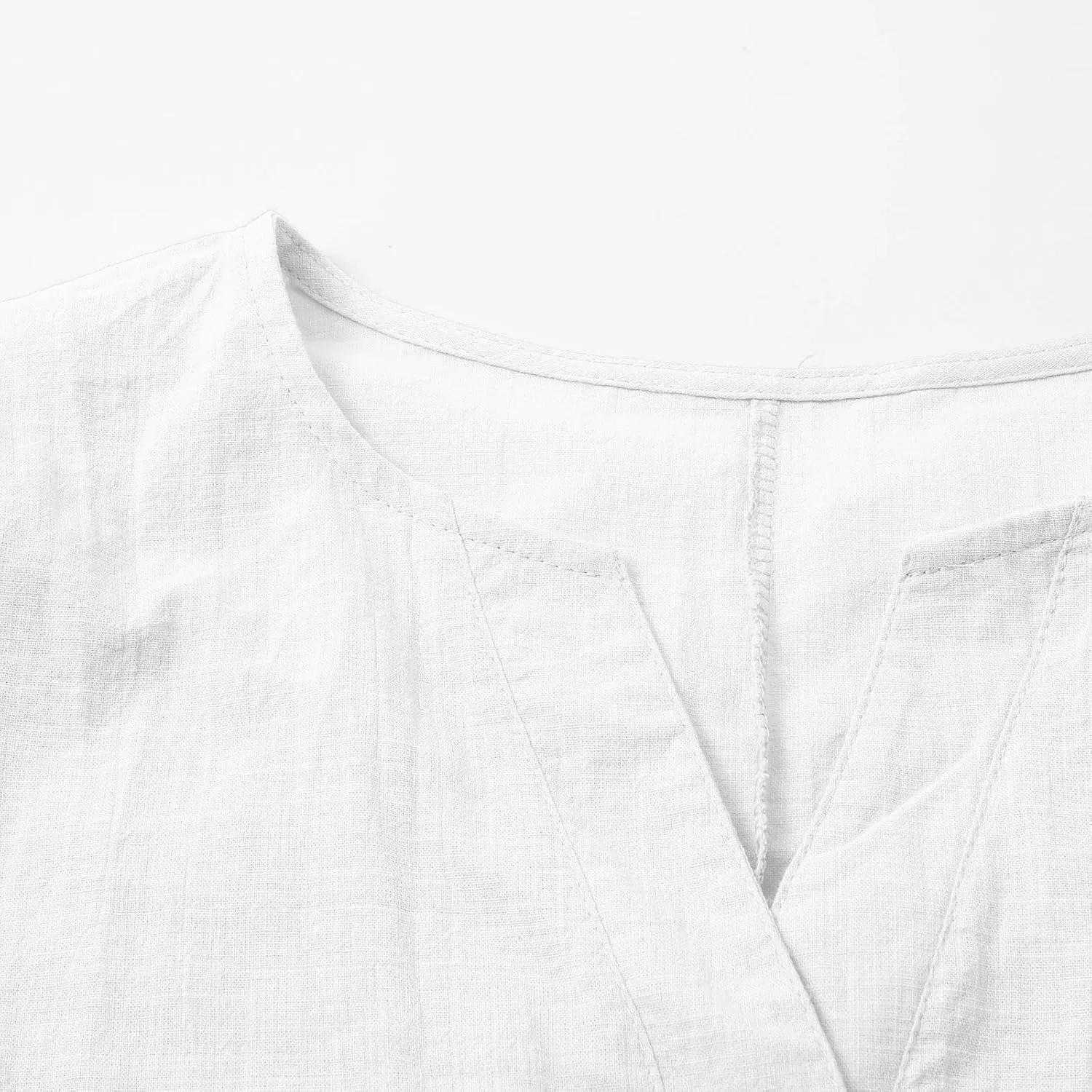 Cotton Linen Shirts for Women Summer Tops 2025 Short Sleeve Button Down Lightweight Blouses Beach Vacation Clothes