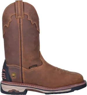 Dan Post Mens Blayde Waterproof Steel Toe Work Safety Shoes Casual - Brown - Size 11.5 D