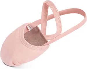 Dance Shoes Half Sole Ballet Canvas Pirouette Shoes for Women/Men and Girls/Boys