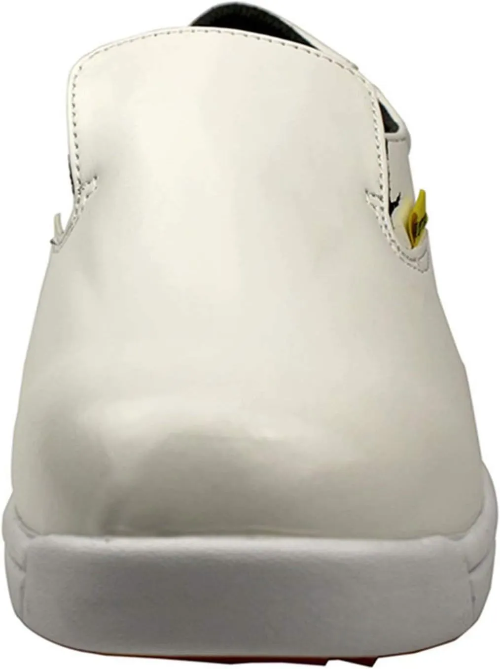 DDTX Slip Oil Resistant Slip-on Mens Work Shoes Black/White