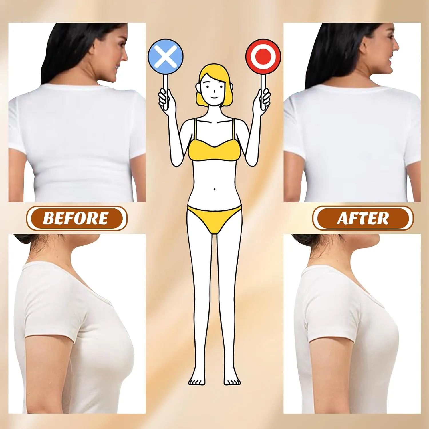 Deep V Wireless Bras for Women Seamless No Underwire Bra Comfortable Everyday Wirefree Bras