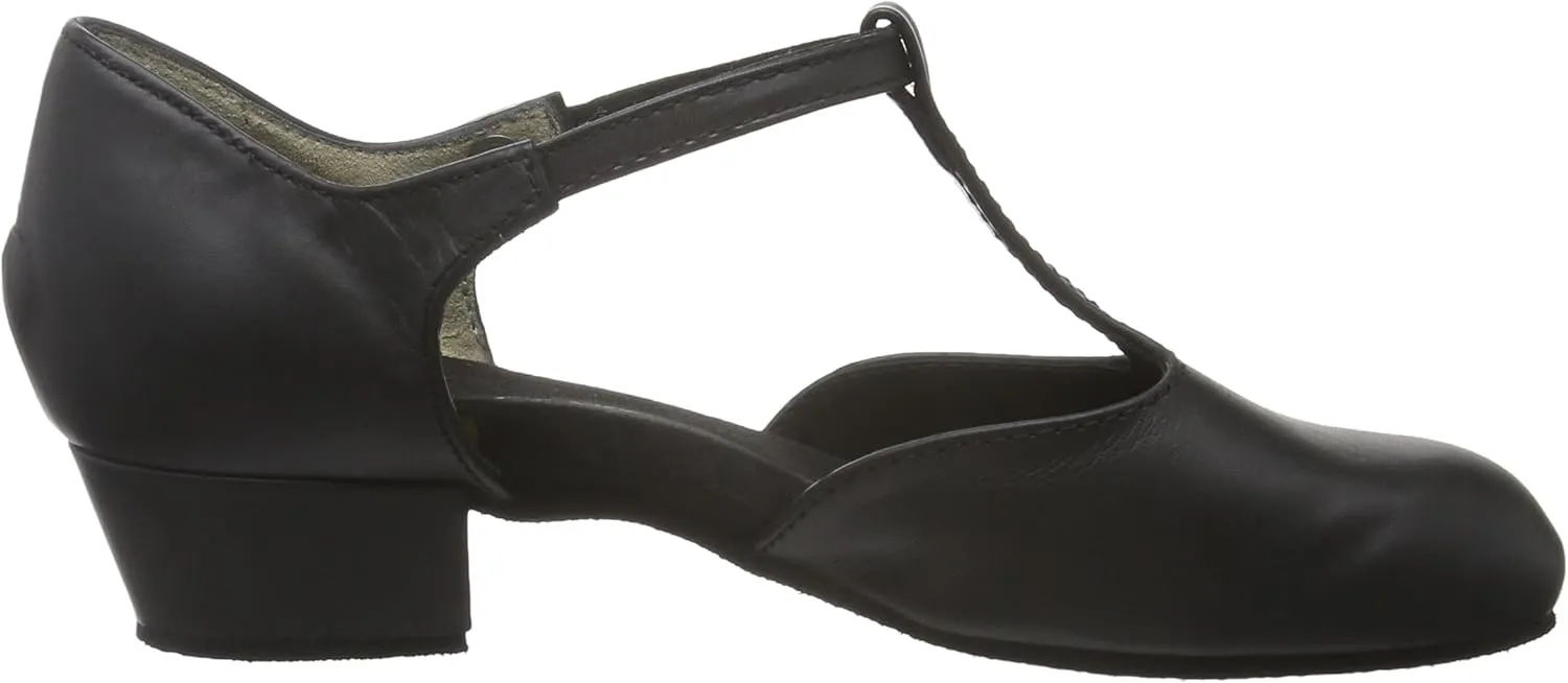 Diamant Ladies Dance Shoes 001-103-040 - Nubuk Black - 3,7 cm Cuban