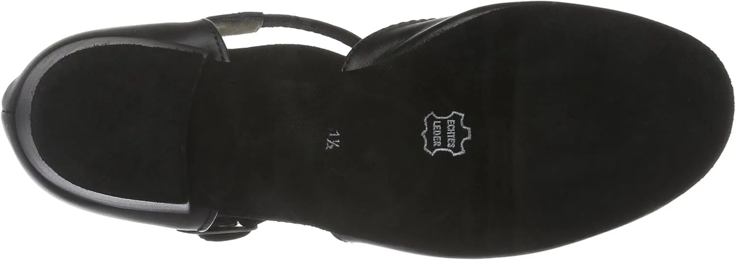 Diamant Ladies Dance Shoes 001-103-040 - Nubuk Black - 3,7 cm Cuban