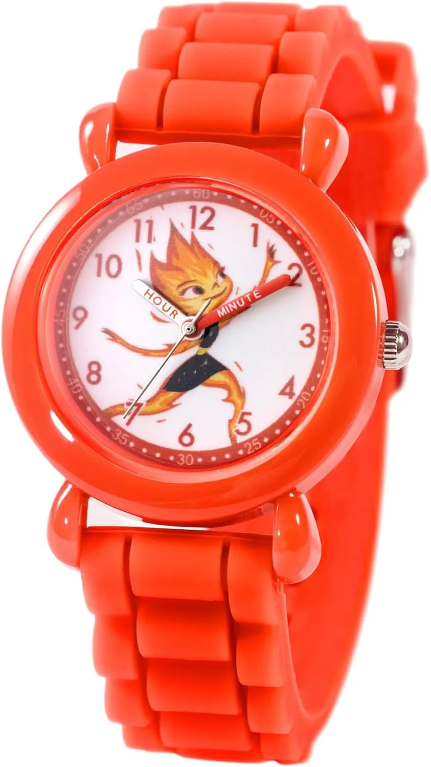 Disney Elemental Kids' Time Teacher Analog Quartz Watch