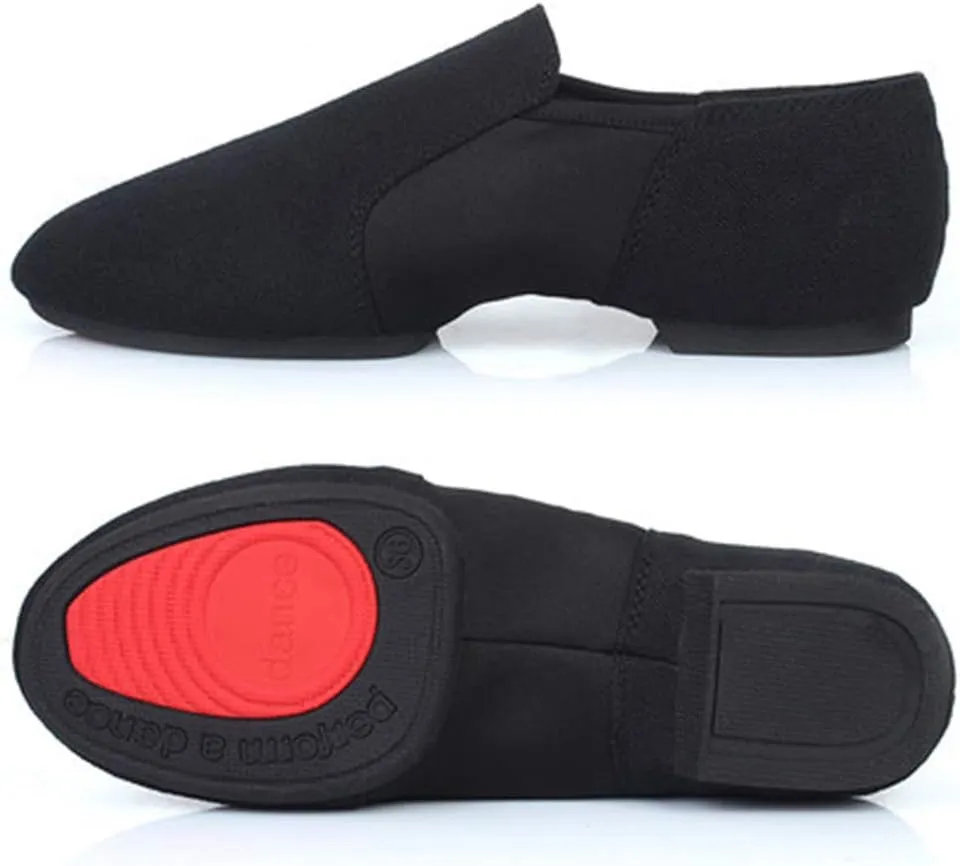 DKZSYIM Women's Latin Dance Shoes Ballroom Performance Shoes Model NU-WZJ-TANLI