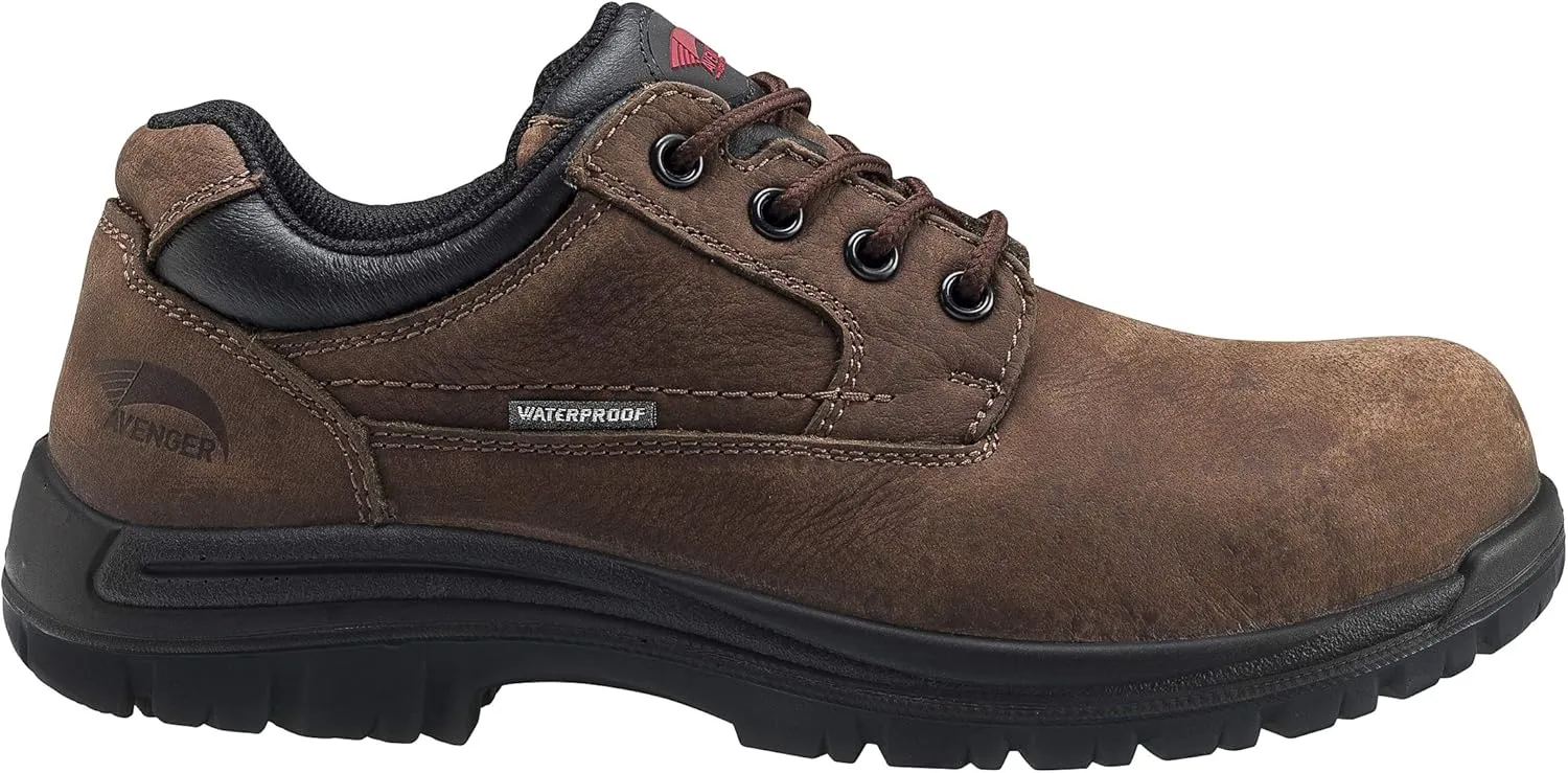 FSI FOOTWEAR SPECIALTIES INTERNATIONAL Men's 7118 Foreman Composite Toe Waterproof EH Oxford Work Shoe