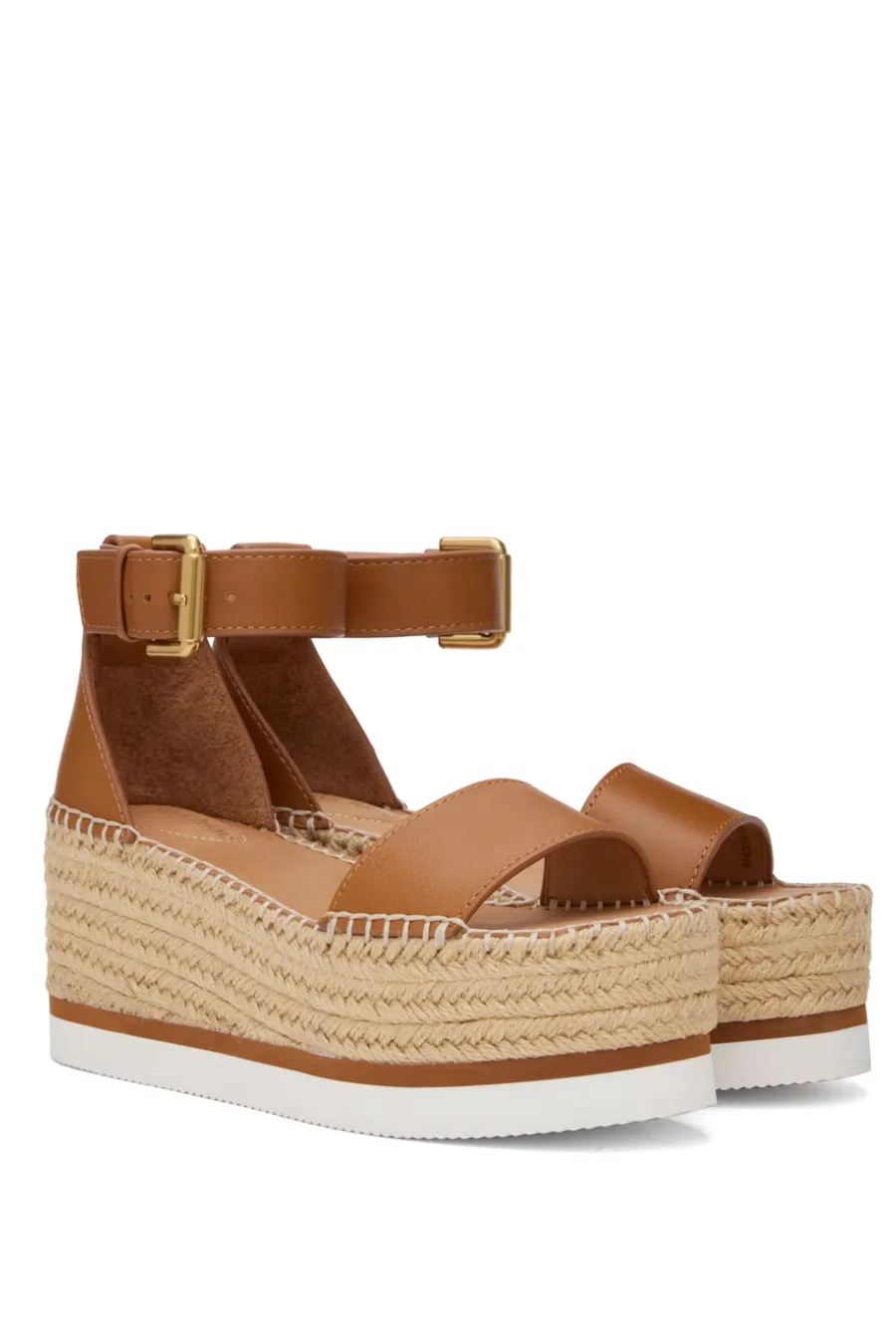 Glyn Platform Espadrille Tan