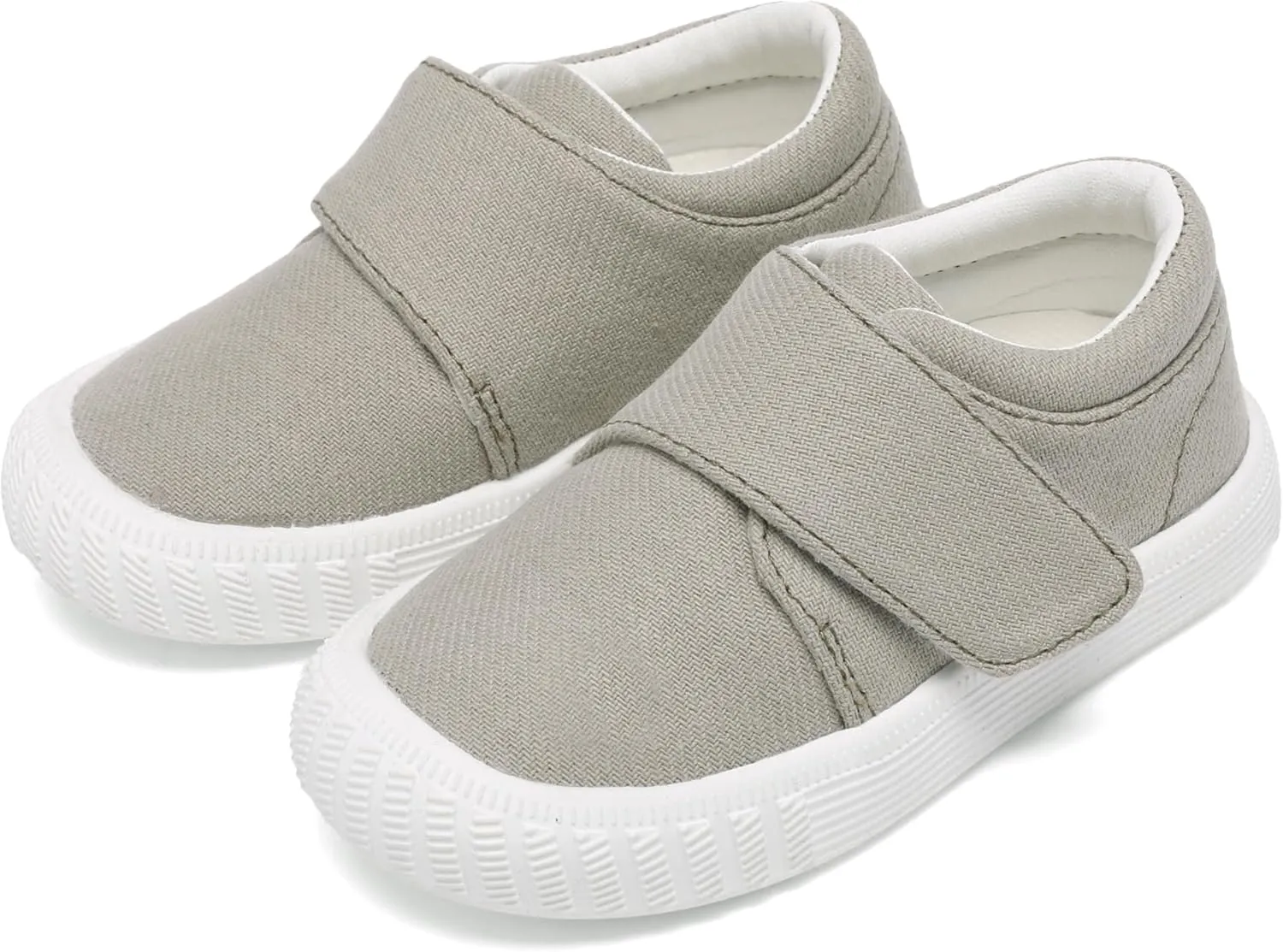 Jack & Lily Canvas Sneakers for Kids - Breathable Toddler Shoes with Non-Slip Sole for Confident Steps - Slip on Shoes for Comfort & Daily Play - Baby Sneakers Keep Little Feet Happy All Day