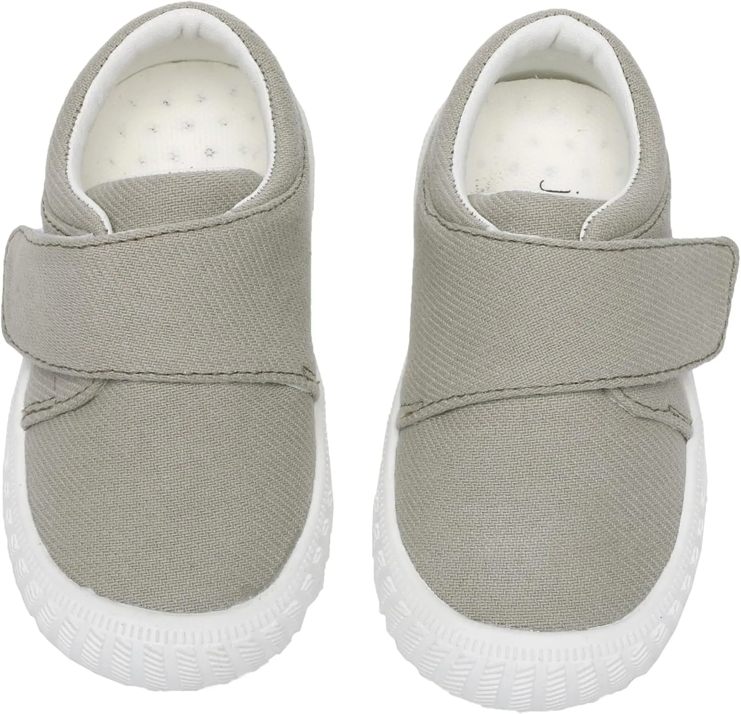 Jack & Lily Canvas Sneakers for Kids - Breathable Toddler Shoes with Non-Slip Sole for Confident Steps - Slip on Shoes for Comfort & Daily Play - Baby Sneakers Keep Little Feet Happy All Day