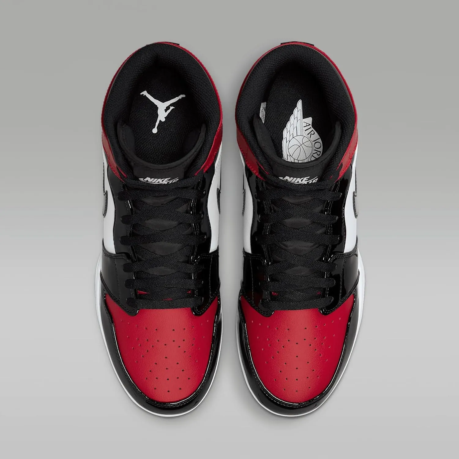 Jordan 1 Mid TD Men's Football Cleat (FJ6805-601, Gym Red/White/Black)