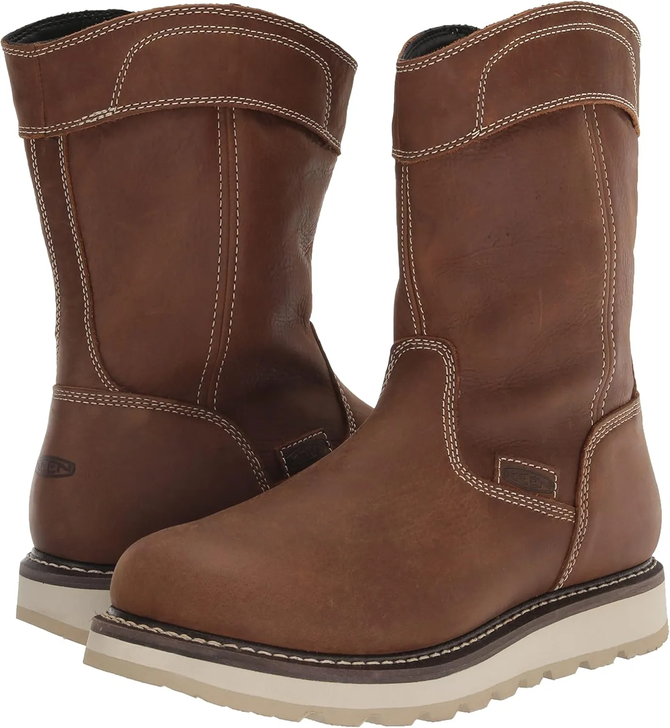 KEEN Utility Men's Cincinnati WellingtonSoft ToeWedge PullOn Work Boot