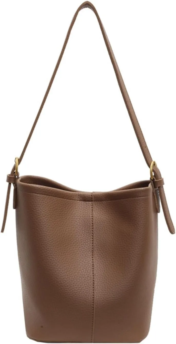 Ladies Large-Capacity Shoulder Bag Underarm Shoulder Bucket Bag