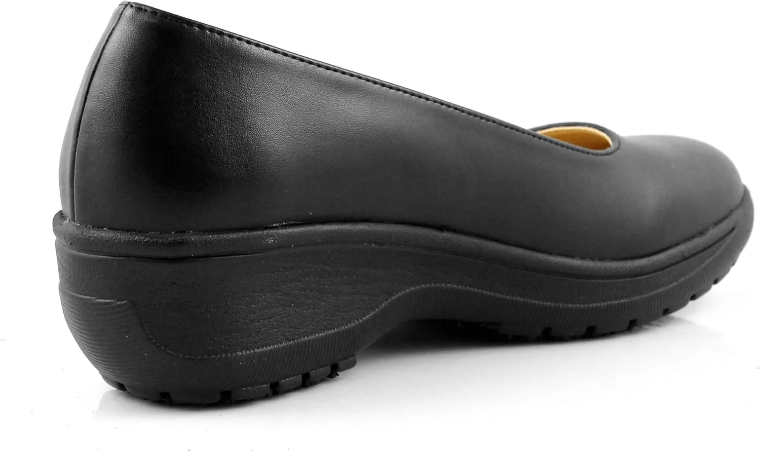 Laforst Darling Manmade Upper Nonslip Waitress Server Fashion Slip On Shoes