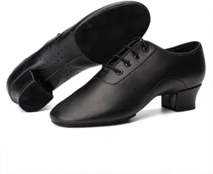 Men Latin Dance Shoes Ballroom Shoes Tango Dance Shoes for Modern/Jazz Dance Sneaker Low Heel 3.5cm Dance Shoes Size35-44(38)