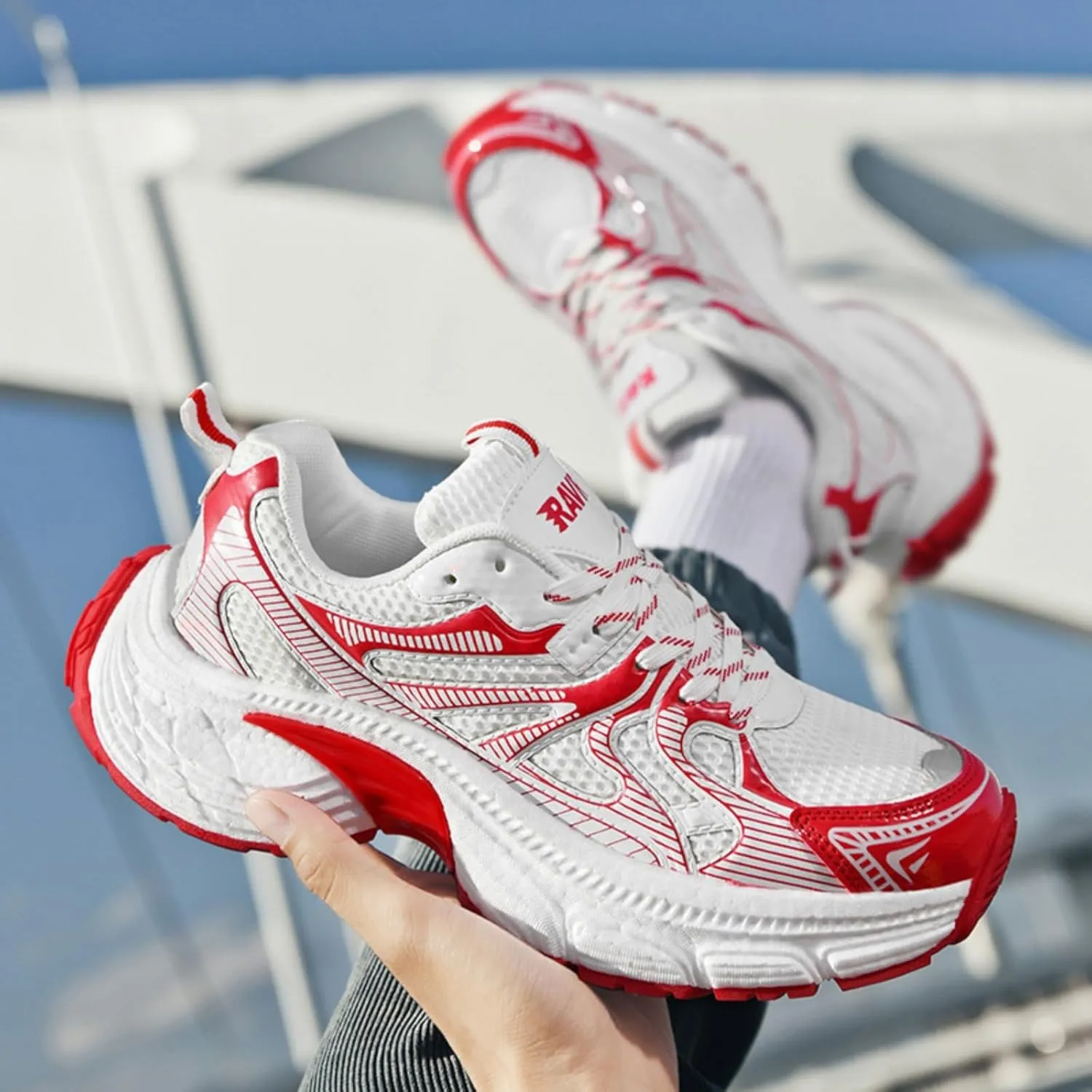 Men's and Women's High - end Running, Chunky Fashion Sneakers for Women, Dad - Style Walking Shoes  Couples Shoes, for Your Partner