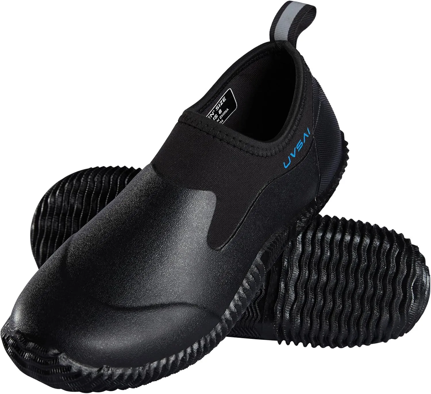 Mens Waterproof Garden Shoes Rain Boots Slip-On Footwear for Gardening Farming Camping Lawn Care Yard Work