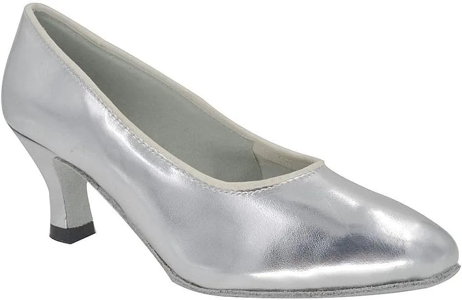 Misu Women's Closed Toe Suede Sole Latin Salsa Tango Practice Ballroom Dance Shoes with 2.7" Heel