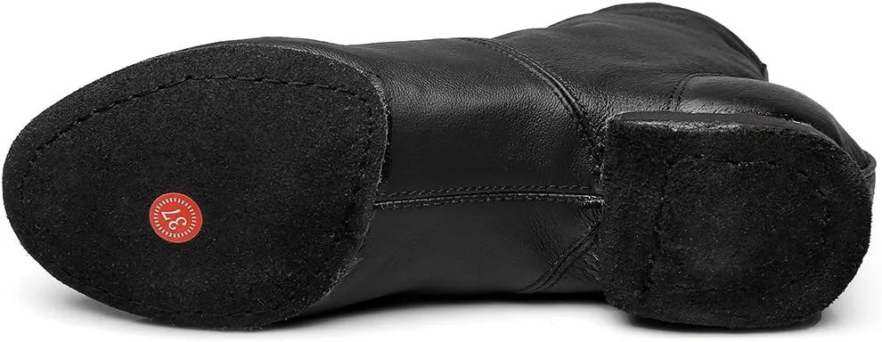 MSMAX Leather Jazz Dance Shoes Ballet Practice Performa Sneakers for Kids